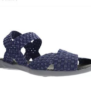 Bernie Mev Blue Denim Balmy Sandals